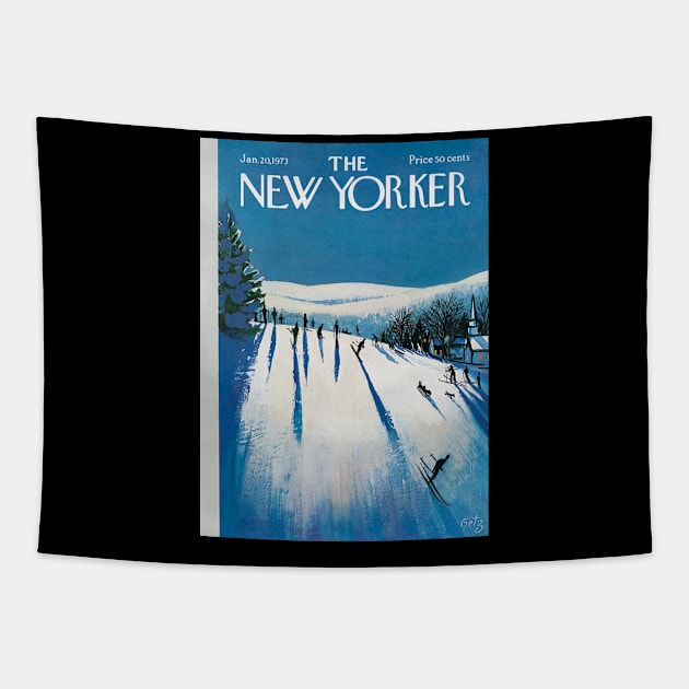 NEW YORKER JANUARY 20TH, 1973 Tapestry by amberturneria