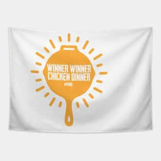 Winner Winner Chicken Dinner - PUBG Pan Tapestry