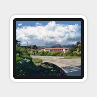 Presidio Summertime Landscape Magnet