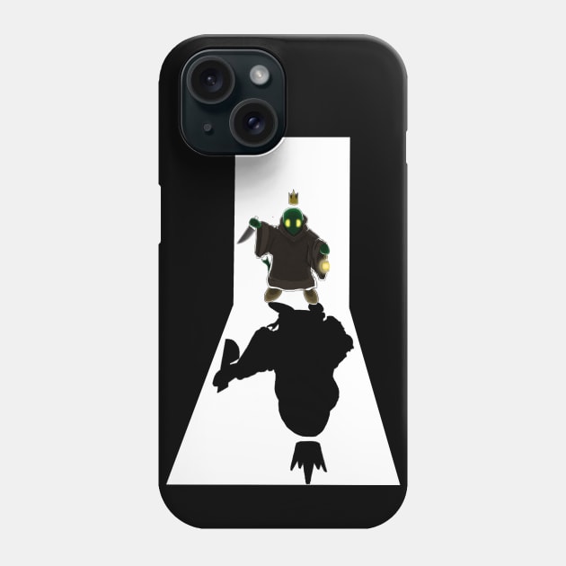 The Dark Can't Save You From Stabby Doom Phone Case by Indykem