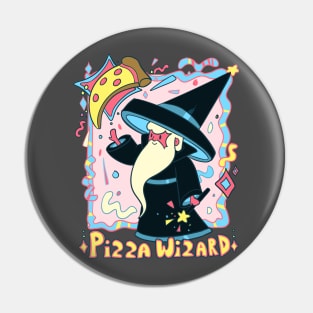 Pizza Wizard party Pin