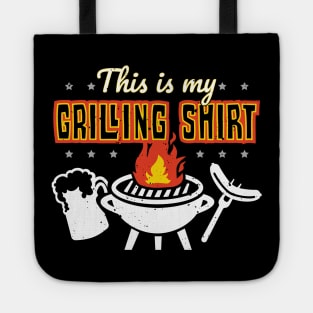 Funny BBQ Grilling Dad Tote