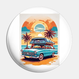 vintage car classic Pin