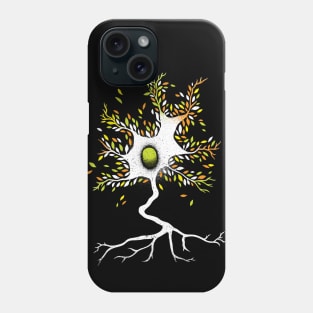 Neuron Three Biomimicry Neuro Science Nature by Tobe Fonseca Phone Case