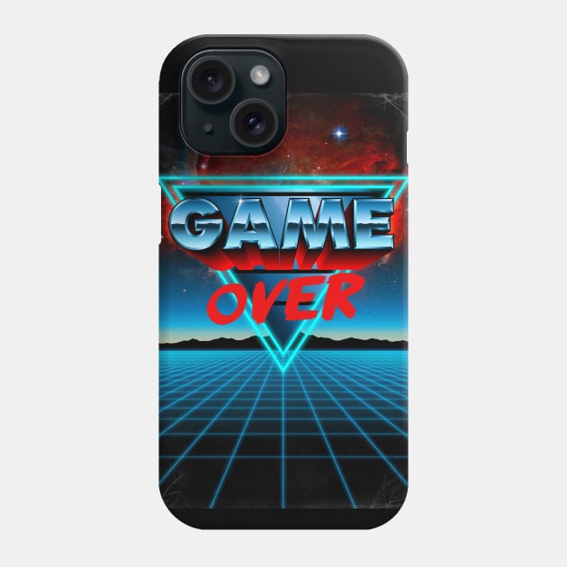 Game Over V2 Phone Case by Remus