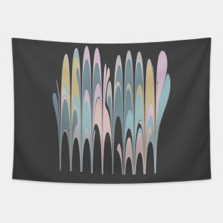 Abstract Pastel Illustration Tapestry