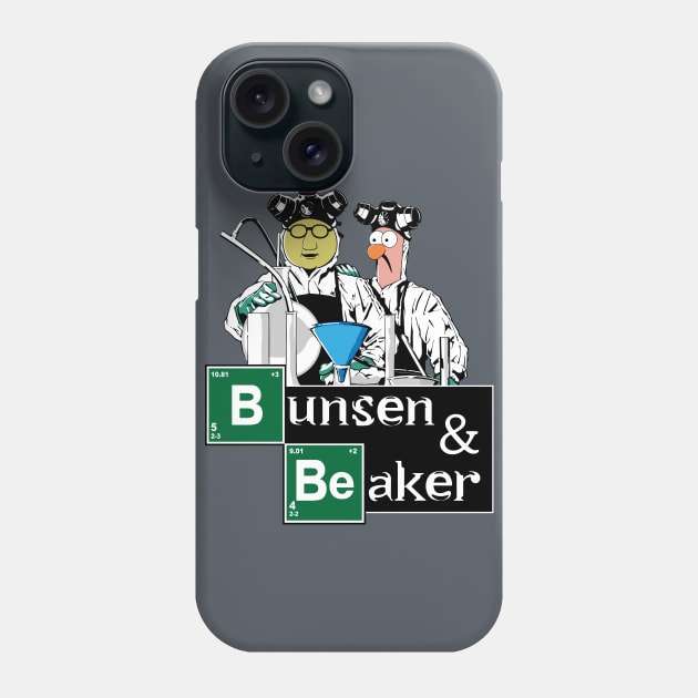 Bunsen & Beaker Phone Case by Mephias