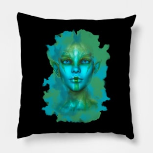 Abstract Face Pillow