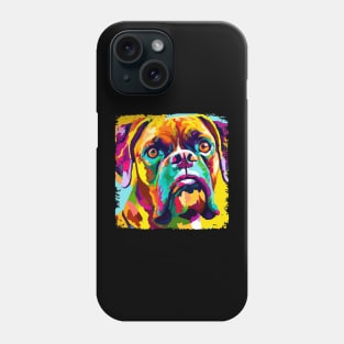 Boxer Pop Art - Dog Lover Gifts Phone Case