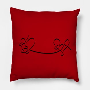 RED HEARTS Pillow