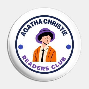 Agatha Christie - Readers Club Pin