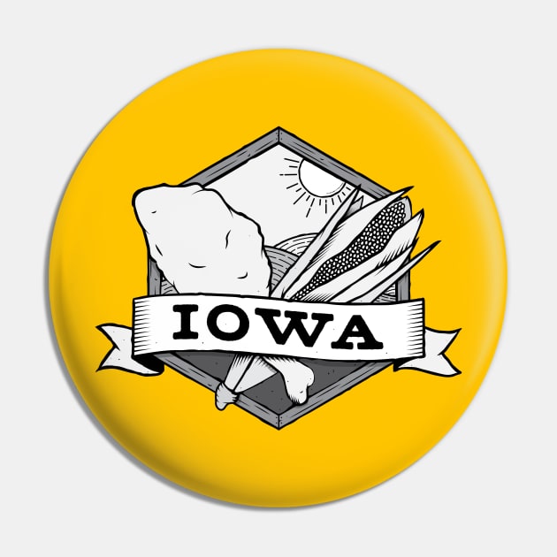 Iowa Agriculture Shirt Pin by HolidayShirts