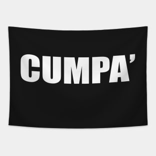 Cumpà Sicilian Word Sicily Sicilia Funny Gift Regalo Tapestry