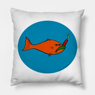 Firecracker Fish Pillow