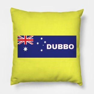 Dubbo City in Australian Flag Pillow