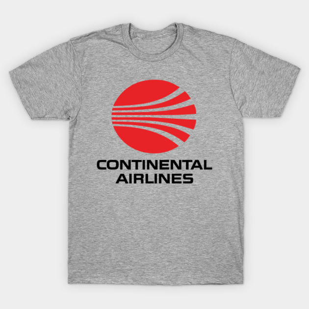 Continental Airlines Retro Logo Defunct Airline Logo Continental Airlines T Shirt Teepublic