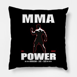 MMA Power Design for the Mixed Martial Artist Pillow