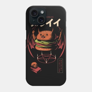 demonic burger Phone Case