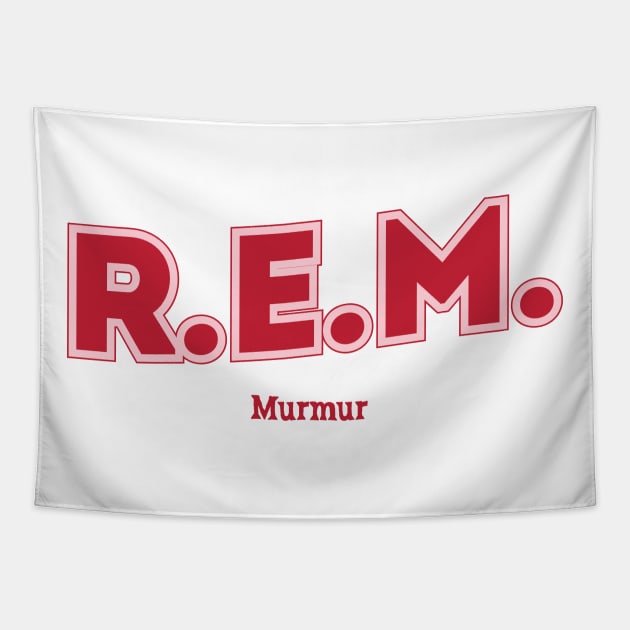 R.E.M. Murmur Tapestry by PowelCastStudio