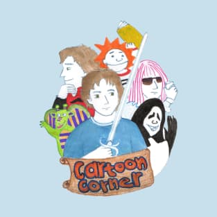 Cartoon Corner Gang T-Shirt