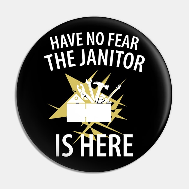 Caretaker Janitor Pin by Johnny_Sk3tch