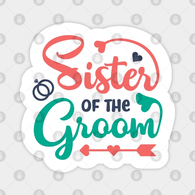 Sister of the groom Magnet by ChezALi