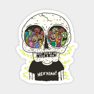 Skull Magnet