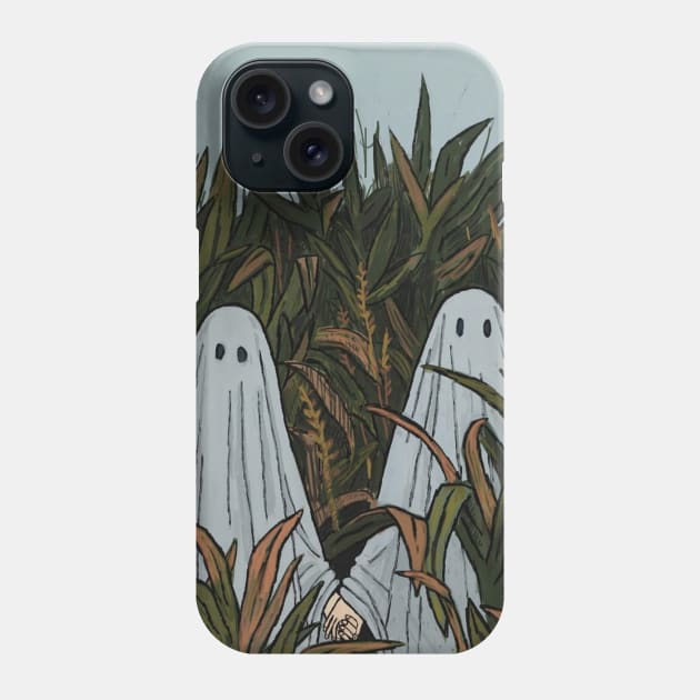 ghosts Phone Case by krevetka_ania