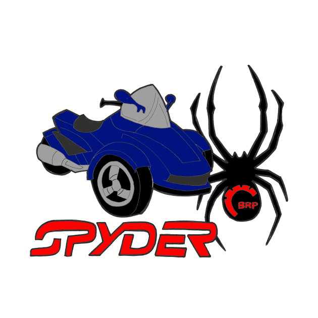 Can Am Spyder BRP by Joseph Baker