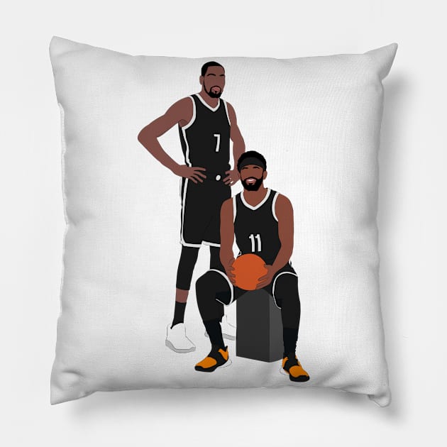 KD and Kyrie Pillow by SickSticksCo