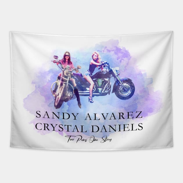 Authors Crystal Daniels and Sandy Alvarez Tapestry by Authors Crystal Daniels and Sandy Alvarez