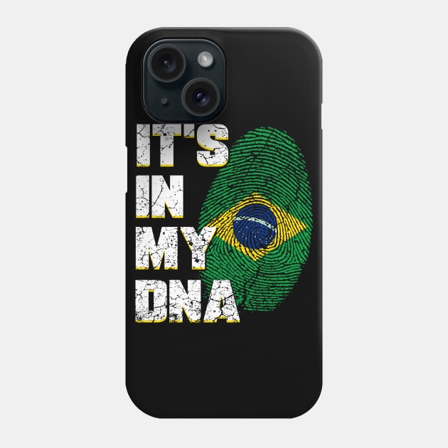 Brazil is in my DNA Phone Case by Mila46