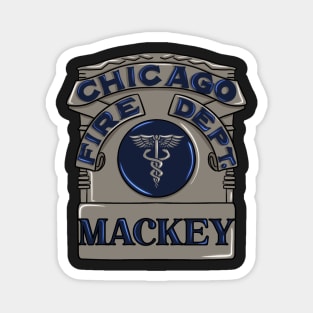 Gianna Mackey | Chicago Fire Badge Magnet