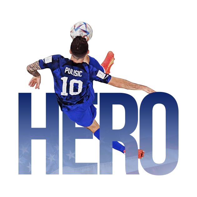 Pulisic World Cup Hero by Super Secret Villain