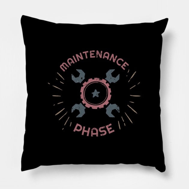 Maintenance Phase Pillow by LAKOSH