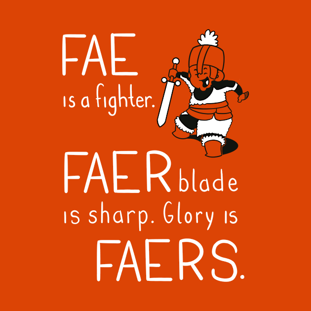 Pronoun Fighter, Fae by MaatCrook