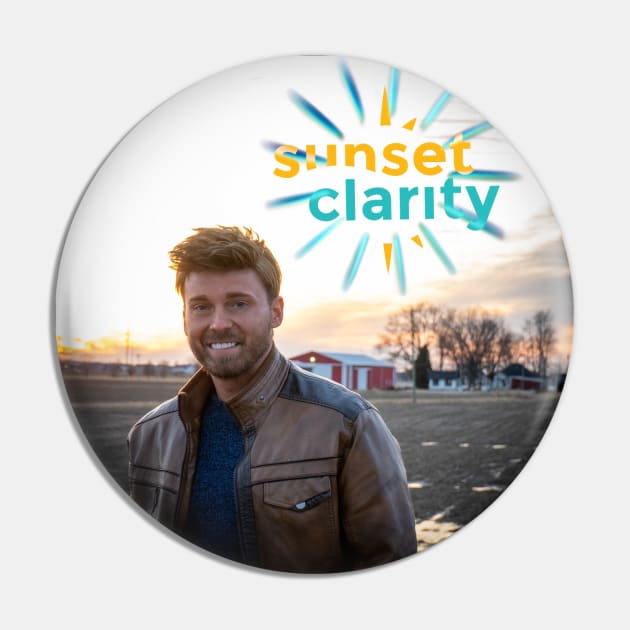 K. M. Sunset Fan Pin by Sunset Clarity Coaching