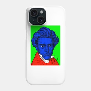 SOREN KIERKEGAARD portrait .4 Phone Case