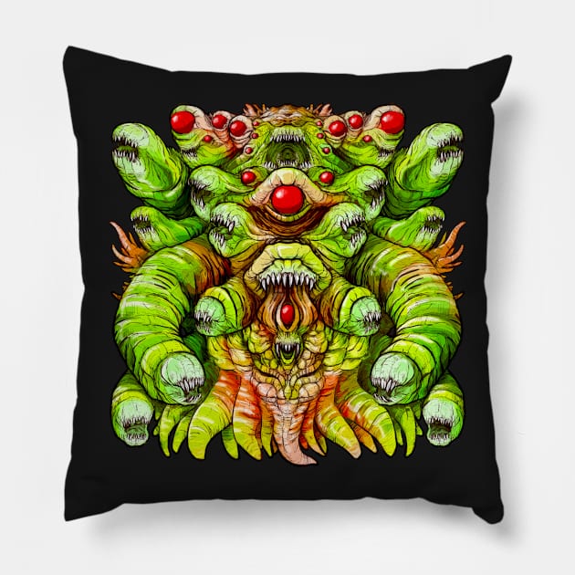 ELDER CHAOS Pillow by RadioactiveUppercut