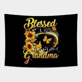 Blessed To Be Called Grandma Sunflower Lovers Grandma Tapestry