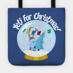 Yeti for Christmas! Tote