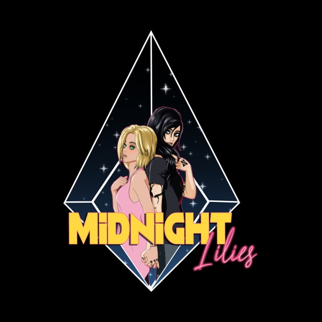 Midnight Lilies, Badge Logo by Jae the Dog Leech