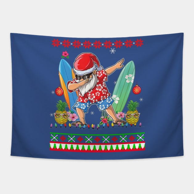 christmas in july and August Tapestry by albaley