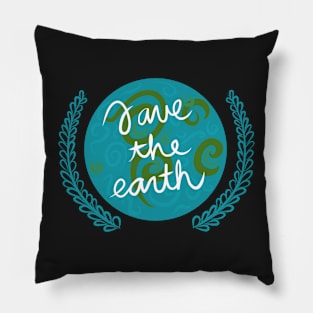 Save the Earth Pillow