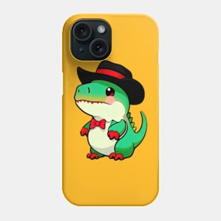 Dinosaur Cowboy Hat Phone Case