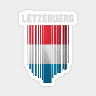 Luxembourg flag Lëtzebuerg Magnet