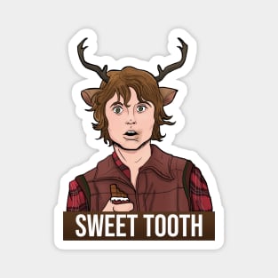 Sweet Tooth (with chocolate) T-Shirt Magnet