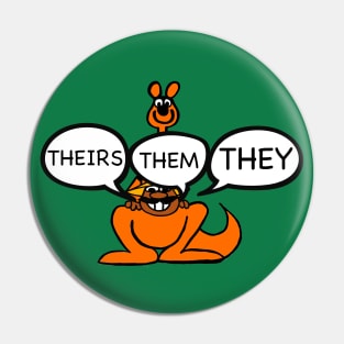 RXS Pronouns THEY Pin