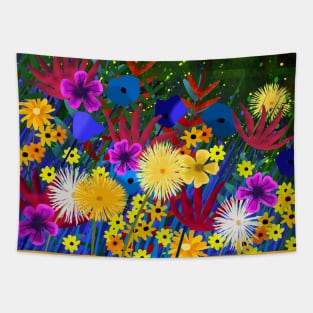 Spring Flowers Tapestry