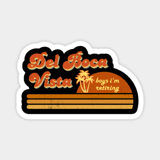 Del Boca Vista - Retro Style 90s Magnet